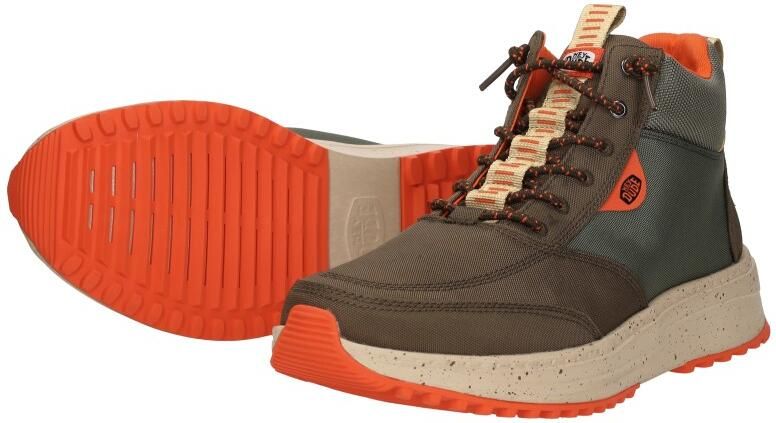 HEYDUDE Tahoe Nylon Heren Boots Dusty Green Multi - Foto 9