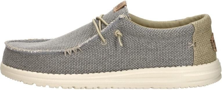 HEYDUDE Instappers Wally Braided Flannel HD40003-1YF Grijs - Foto 8