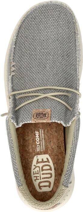 HEYDUDE Instappers Wally Braided Flannel HD40003-1YF Grijs - Foto 12