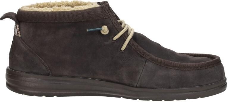 HEYDUDE Wally Mid GripR Warmth Heren Instappers Mole Brown - Foto 6