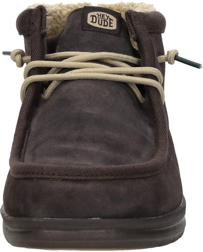 HEYDUDE Wally Mid GripR Warmth Heren Instappers Mole Brown - Foto 4