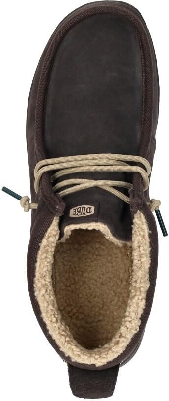HEYDUDE Wally Mid GripR Warmth Heren Instappers Mole Brown - Foto 5