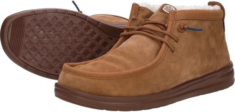 HEYDUDE Wally Mid GripR Warmth Heren Instappers Brown - Foto 6