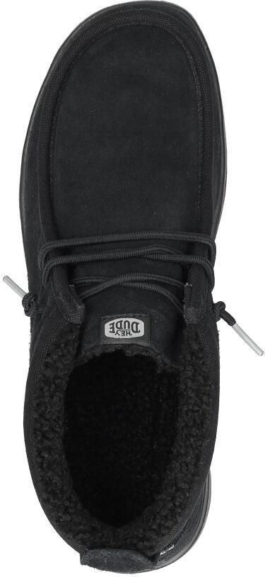 HEYDUDE Wally Mid Gripr Warmth Heren Schoenen Zwart Maat: 42 Suède Foot Locker - Foto 7