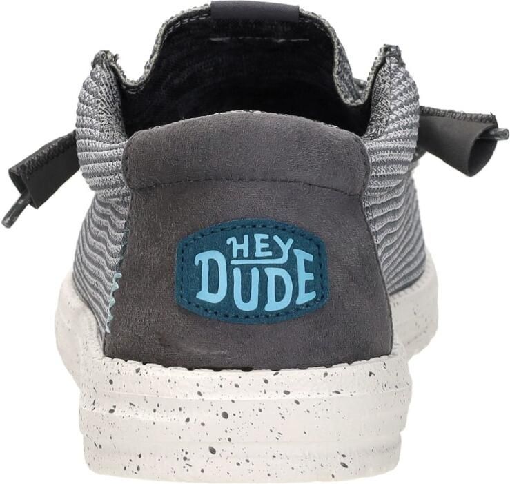 Hey Dude Sportieve Mesh Mocassin Schoenencollectie Gray Heren - Foto 6