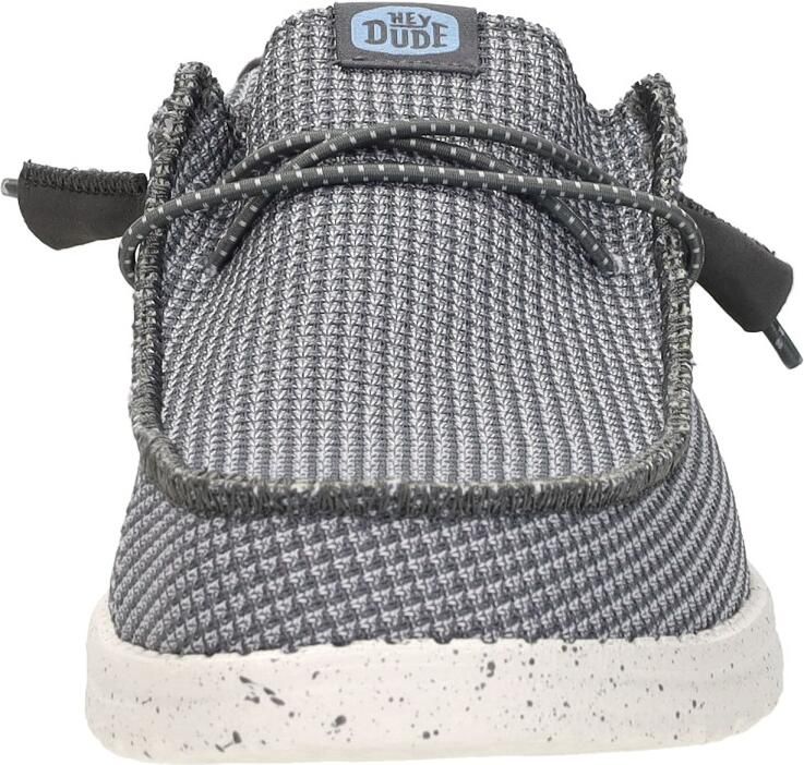 Hey Dude Sportieve Mesh Mocassin Schoenencollectie Gray Heren - Foto 7