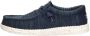 Hey Dude HEYDUDE Wally Stretch Sox heren mocassin Donkerblauw - Thumbnail 3