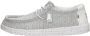 Hey Dude Klassieke Wally Sox Sneaker White Heren - Thumbnail 3