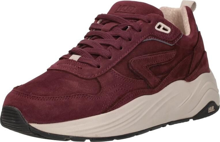 Hub Footwear Sneakers Glide Sneakers Laag Bordeaux Maat - Foto 2