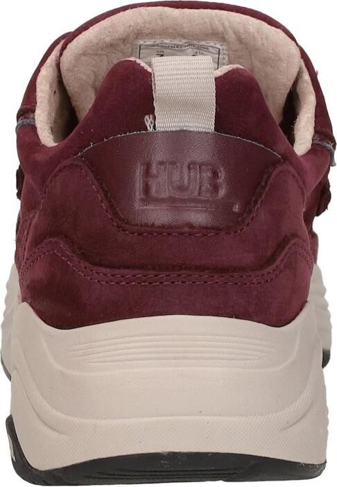Hub Footwear Sneakers Glide Sneakers Laag Bordeaux Maat - Foto 4