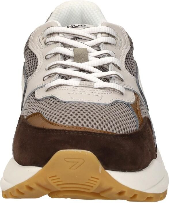 Hub GRID Almond Brown Off White Mesh Heren - Foto 4