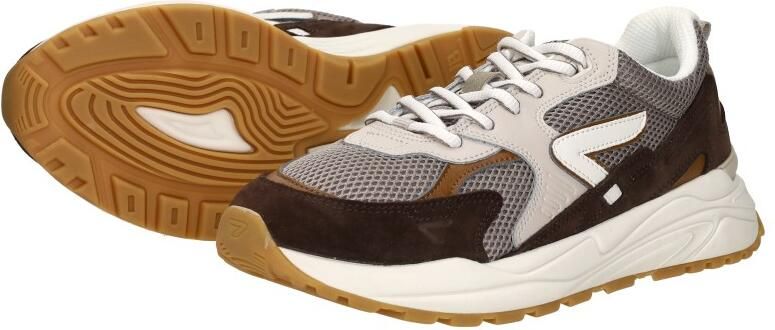 Hub GRID Almond Brown Off White Mesh Heren - Foto 7
