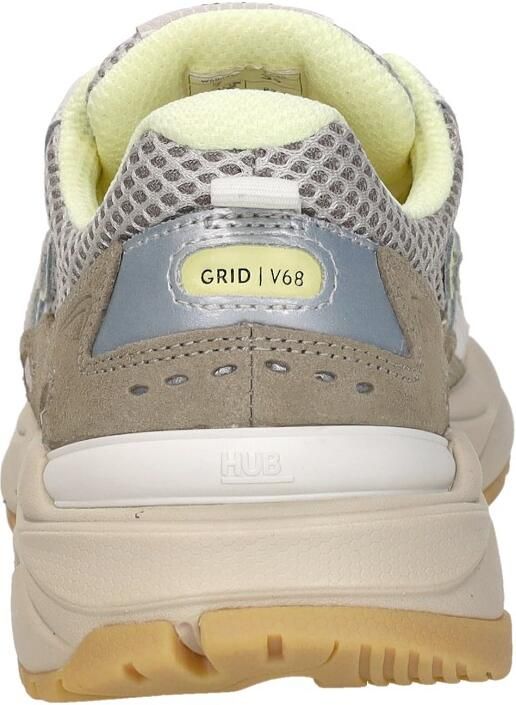 Hub Grid-w Sneakers Dames Beige - Foto 7