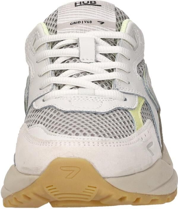 Hub Grid-w Sneakers Dames Beige - Foto 5