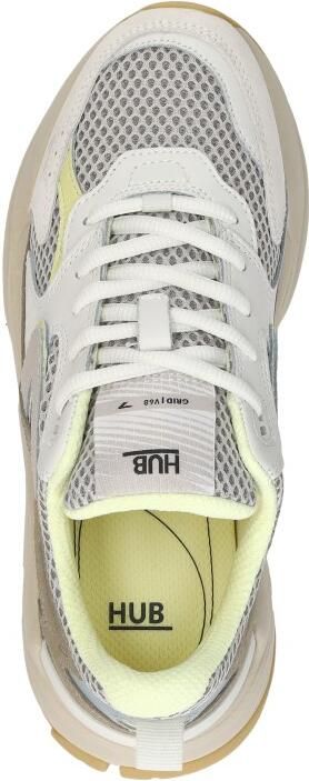 Hub Grid-w Sneakers Dames Beige - Foto 9