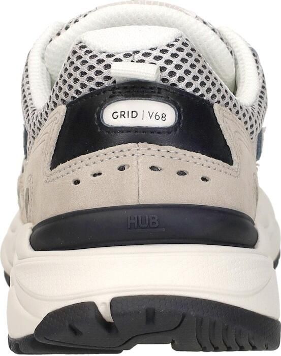 HUB Zwarte Grid Schoenen voor Heren - Foto 5