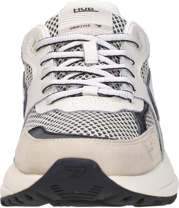 HUB Zwarte Grid Schoenen voor Heren - Foto 4