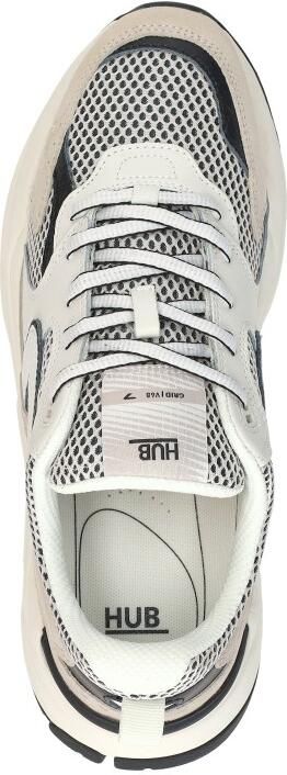 HUB Zwarte Grid Schoenen voor Heren - Foto 8