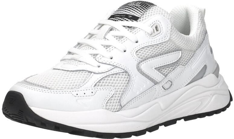 Hub Grid-w Sneakers Dames Leren Sneaker Wit - Foto 4