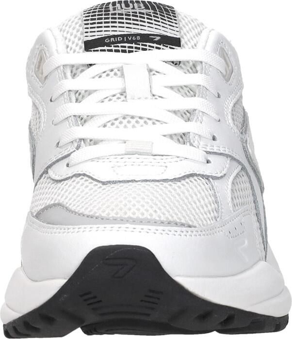 Hub Grid-w Sneakers Dames Leren Sneaker Wit - Foto 5