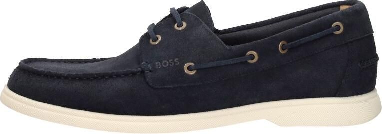 Boss Lage Sneakers Titanium Runn Trainers Dark Blue - Foto 9