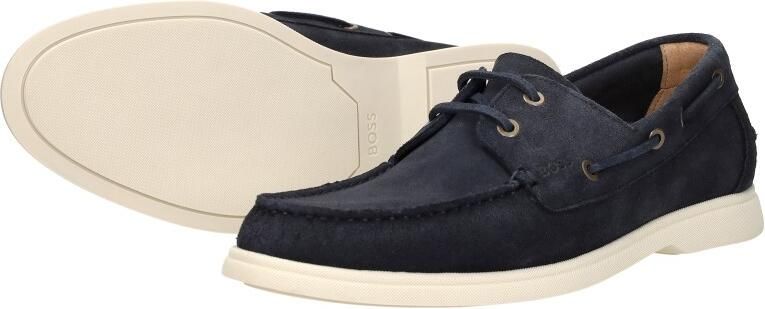 Boss Lage Sneakers Titanium Runn Trainers Dark Blue - Foto 10