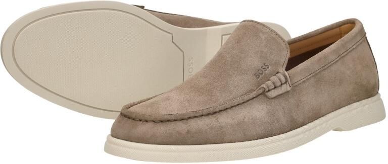 BOSS Heren Loafer Bruin 50543083 262 Sienne Loaf Sd N - Foto 8
