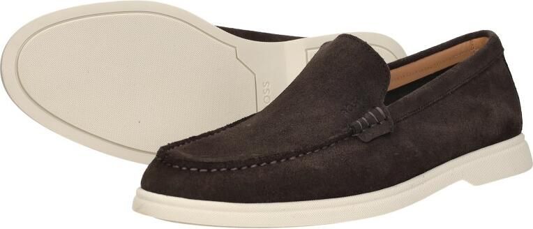 BOSS Heren Loafer Bruin 50543083 202 Sienne Loaf Sd N - Foto 5