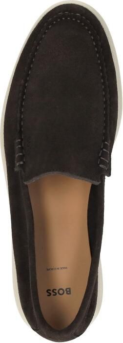 BOSS Heren Loafer Bruin 50543083 202 Sienne Loaf Sd N - Foto 6