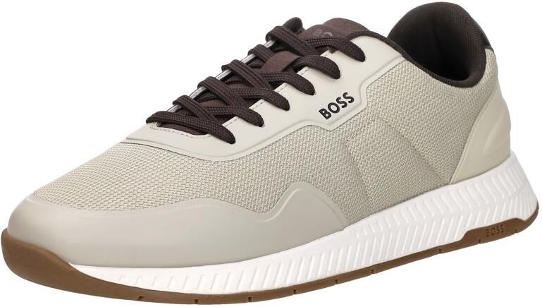 Hugo Boss Titanium Runn Sneakers Laag Beige - Foto 5