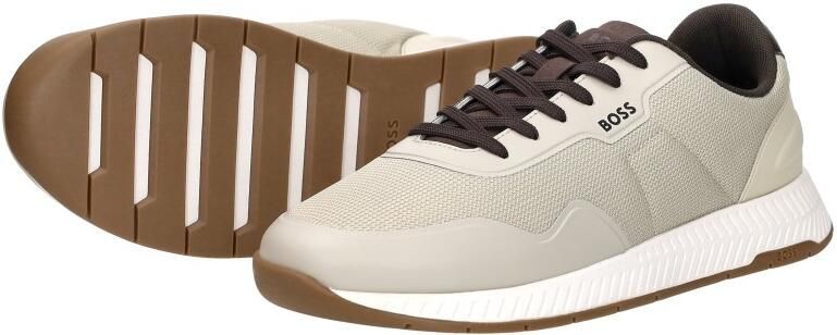 Hugo Boss Titanium Runn Sneakers Laag Beige - Foto 6