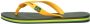 Ipanema Classic Brasil teenslippers geel Zwart Rubber 27 28 - Thumbnail 4