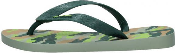 Ipanema Classic Kids teenslippers met camouflage print kaki groen Jongens Gerecycled materiaal (duurzaam) 31 32 - Foto 3