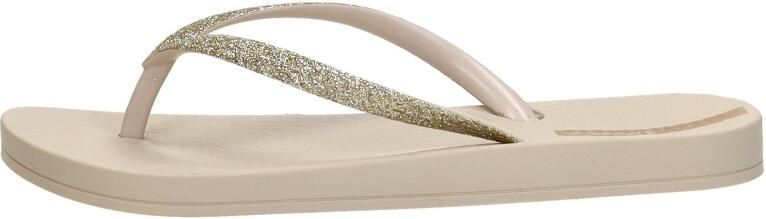 Ipanema Anatomic Lolita teenslippers met glitters beige goud Meisjes Rubber 25 26 - Foto 4