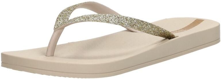 Ipanema Anatomic Lolita teenslippers met glitters beige goud Meisjes Rubber 25 26 - Foto 8