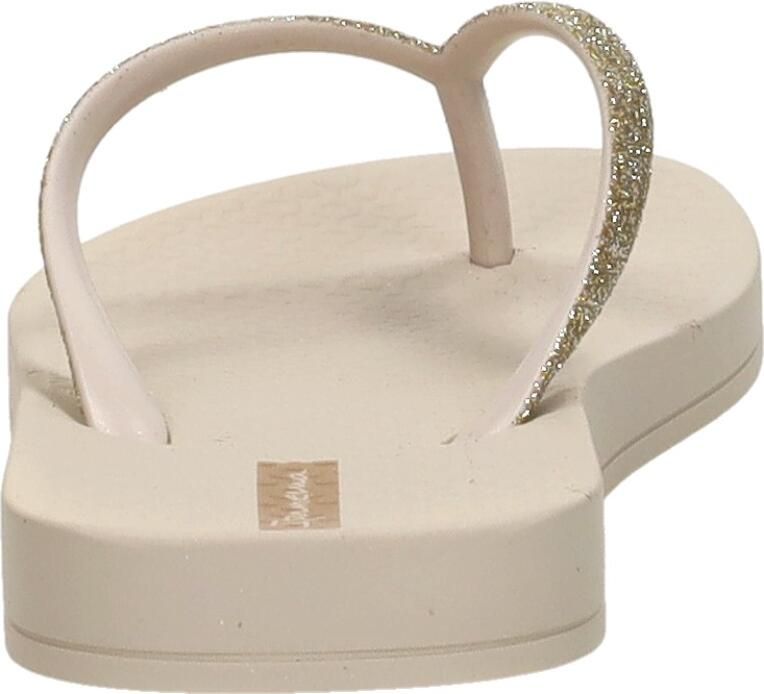 Ipanema Anatomic Lolita teenslippers met glitters beige goud Meisjes Rubber 25 26 - Foto 5
