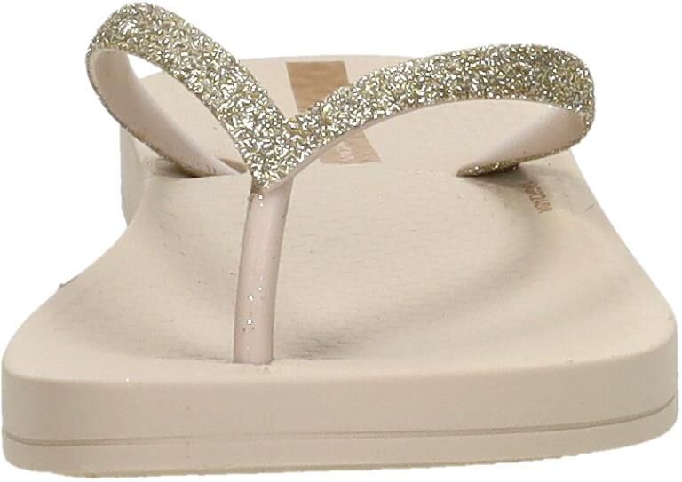 Ipanema Anatomic Lolita teenslippers met glitters beige goud Meisjes Rubber 25 26 - Foto 6