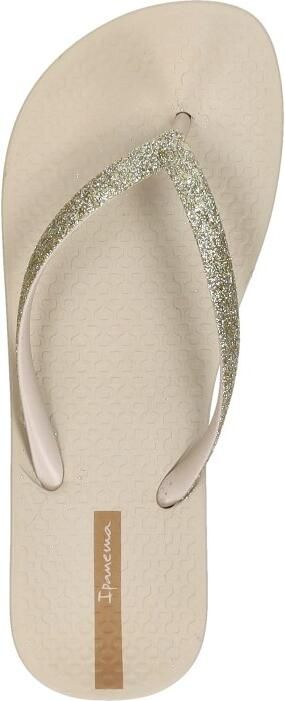Ipanema Anatomic Lolita teenslippers met glitters beige goud Meisjes Rubber 25 26 - Foto 9