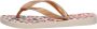 Ipanema Temas Kids Unisex Junior Slippers Beige Gold - Thumbnail 4