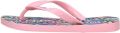 Ipanema Temas teenslippers roze wit multi Meisjes Gerecycled materiaal 25 26 - Roze