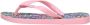 Ipanema Temas teenslippers roze wit multi Meisjes Gerecycled materiaal 38-39 - Thumbnail 3