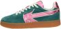 Kaotiko Boston V Sneakers Dames Groen - Thumbnail 2