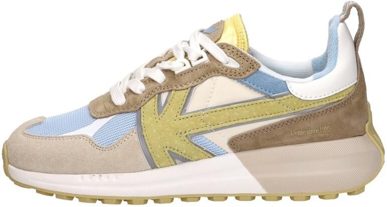 Kaotiko DETROIT Lage sneakersDames sneakers Wit beige - Foto 5