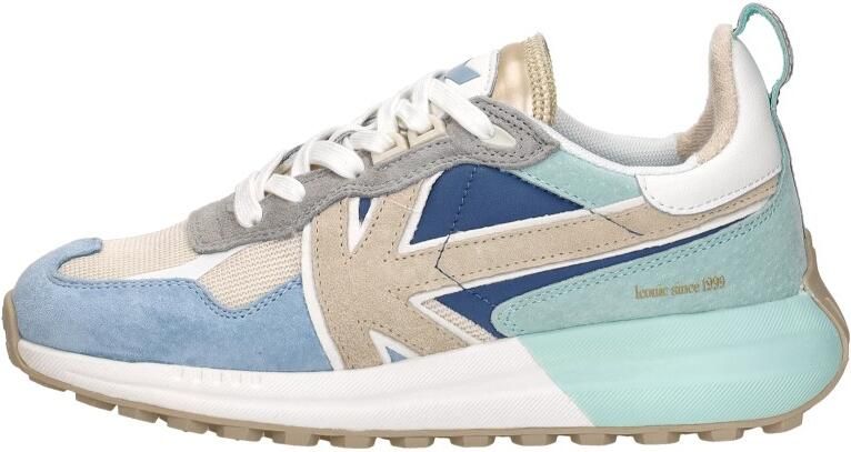 Kaotiko Detroit Sneakers Laag Licht blauw - Foto 3