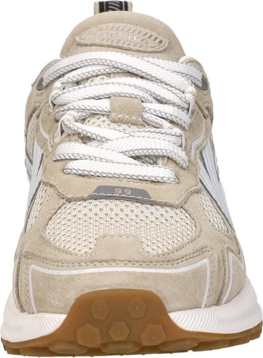 Kaotiko Detroit Tech Sneakers Laag Beige - Foto 4