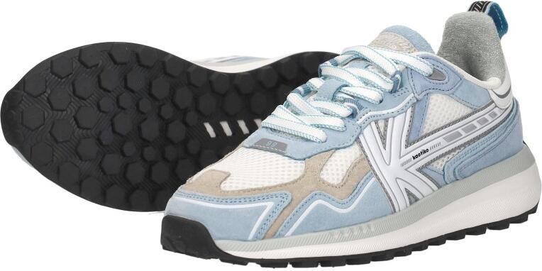 Kaotiko Detroit Tech Sneakers Laag Licht blauw - Foto 6