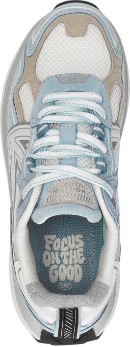 Kaotiko Detroit Tech Sneakers Laag Licht blauw - Foto 7