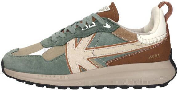 Kaotiko Vancoouver Artisan Sneakers Laag Groen - Foto 2