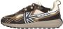 Kaotiko Vancouver Tech Sneakers Heren Leren Sneaker Bruin - Thumbnail 2