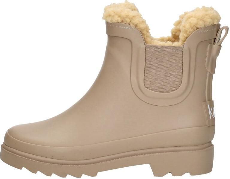 KEQ Chelsea Rainboots Fur Kinderlaarzen beige - Foto 2